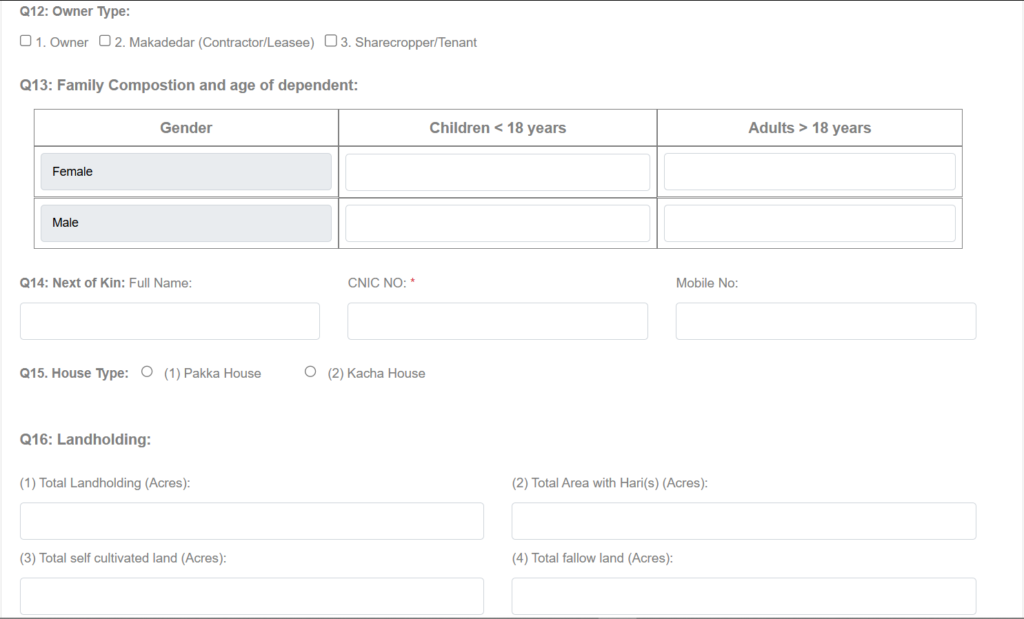 registration form